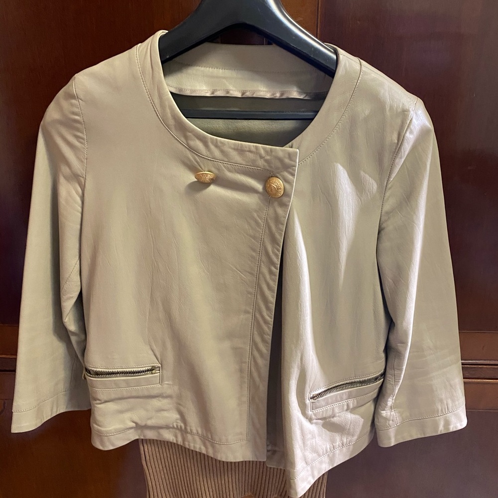 COPY - Alexander McQueen leather jacket